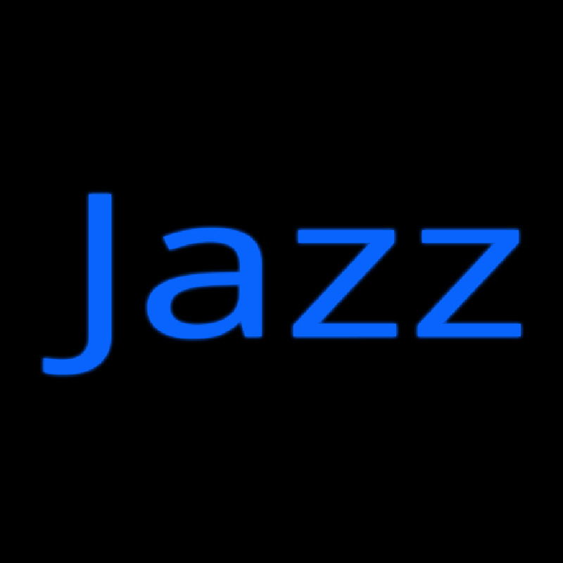 Blue Jazz 2 Neonskylt