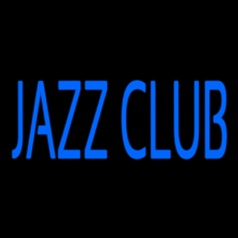 Blue Jazz Club Block 2 Neonskylt