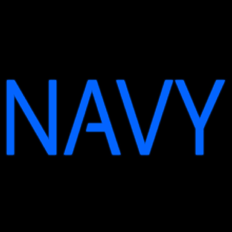 Blue Navy Neonskylt