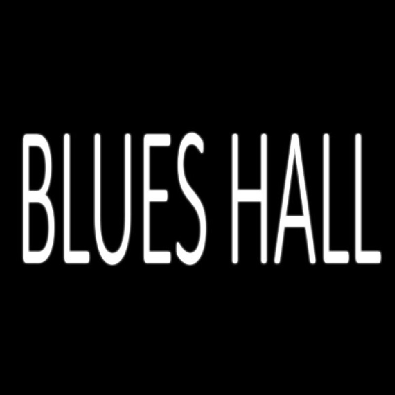 Blues Hall 2 Neonskylt