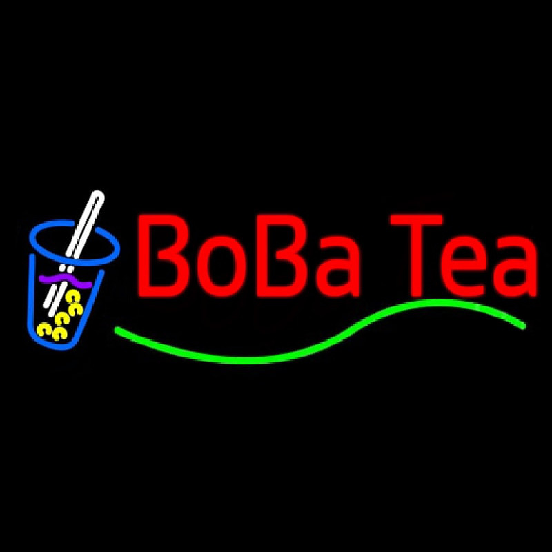 Boba Tea Neonskylt