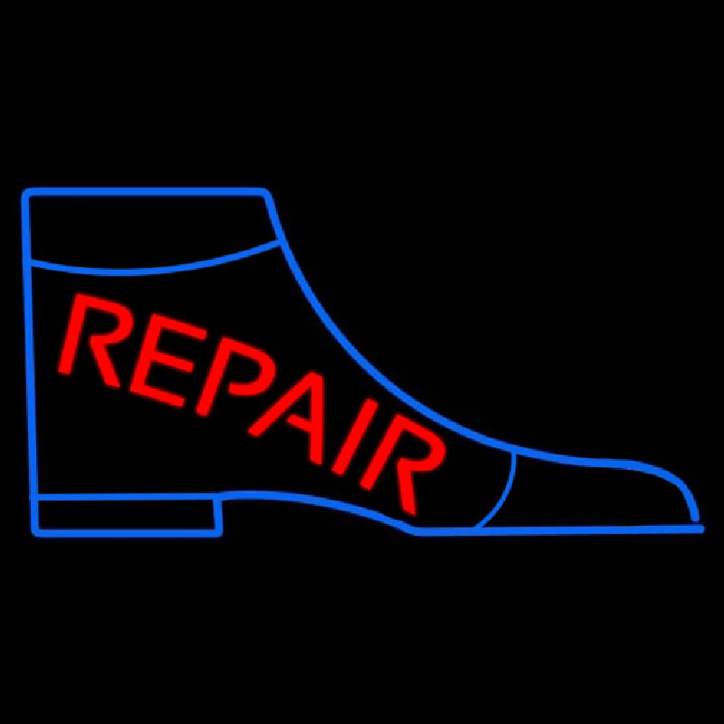 Boot Repair Neonskylt