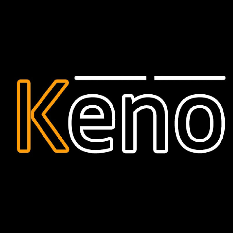 Border With Keno 2 Neonskylt