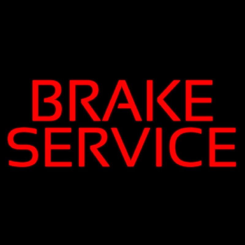 Brake Service Neonskylt