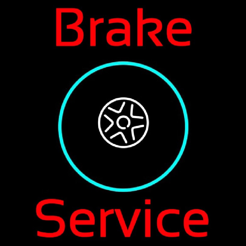 Brake Service Neonskylt