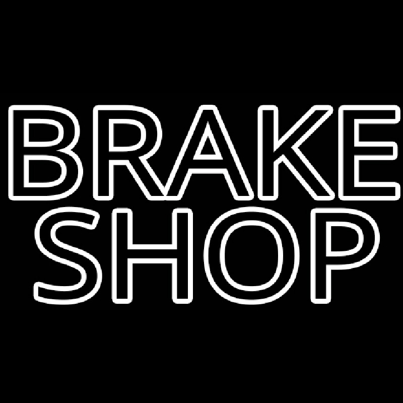 Brake Shop Neonskylt