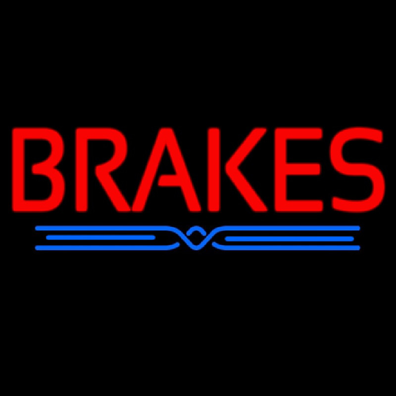 Brakes Block Neonskylt