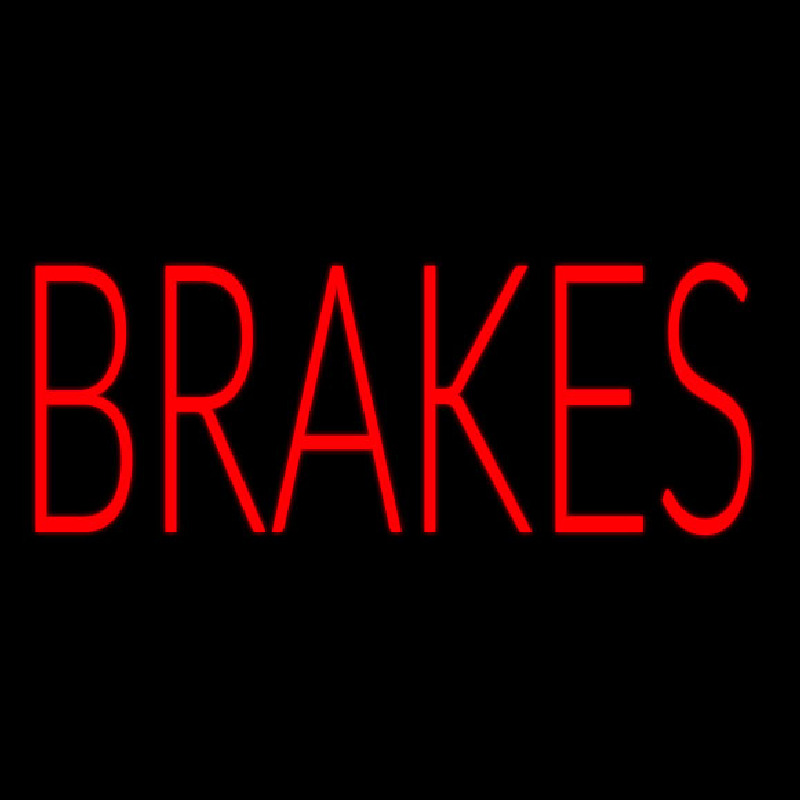 Brakes Neonskylt
