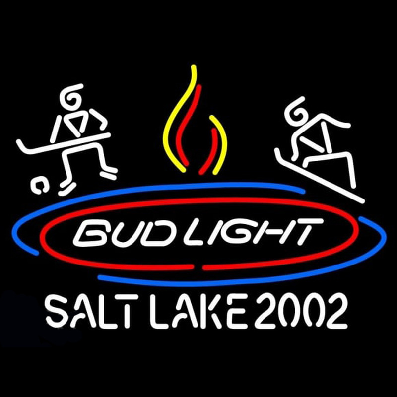 Bud Light Salt Lake 2002 Neonskylt