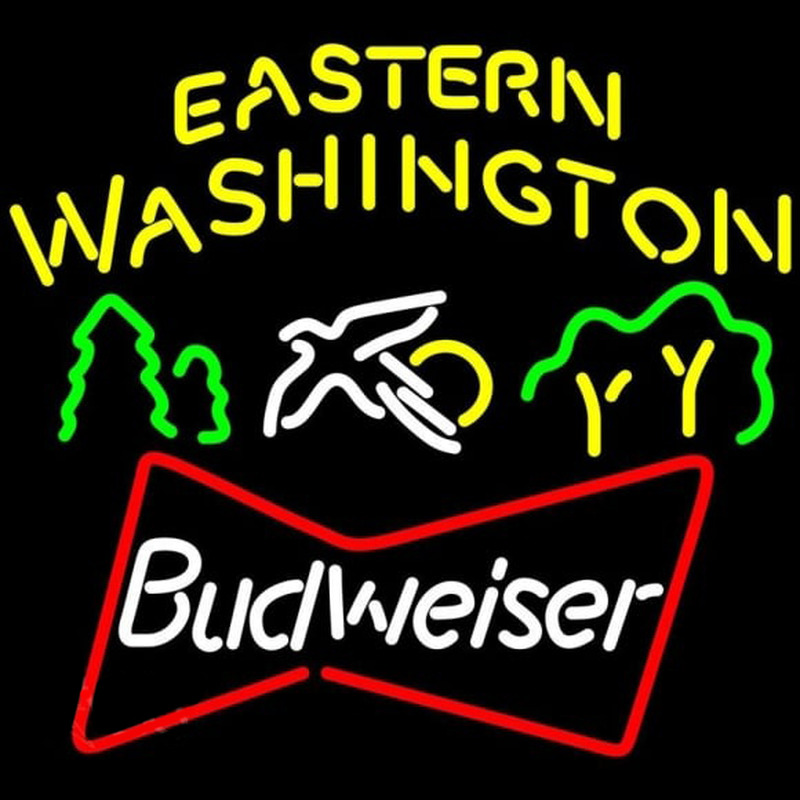 Budweiser Eastern Washington Neonskylt