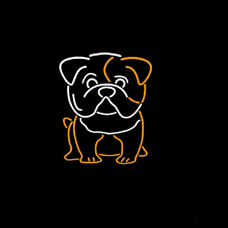 Bull Dog Neonskylt