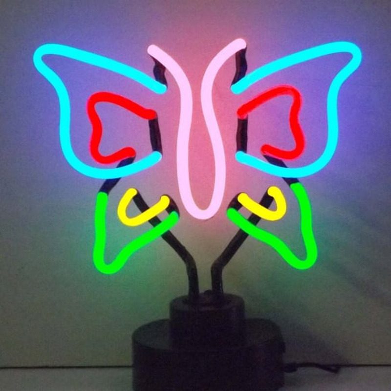 Butterfly Desktop Neonskylt