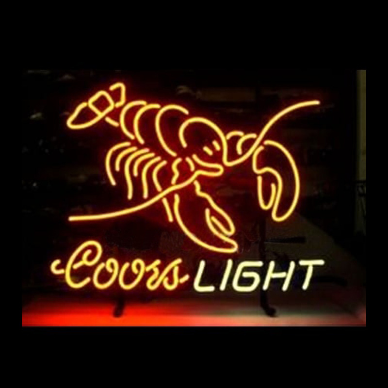 COORS LIGHT LOBSTER Neonskylt