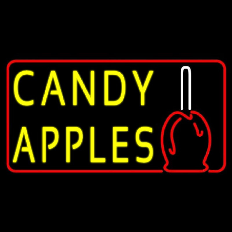 Candy Apples Neonskylt