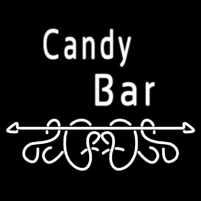 Candy Bar Neonskylt