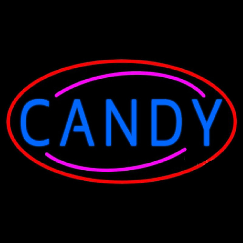 Candy Neonskylt