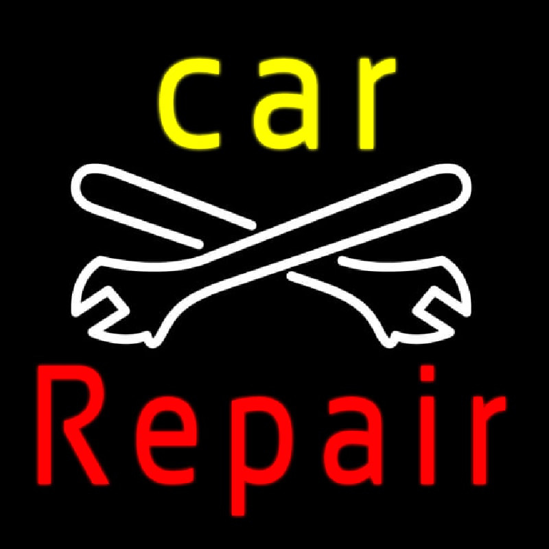 Car Repair Neonskylt