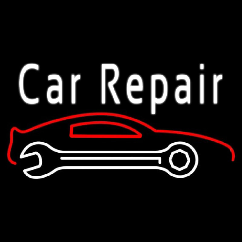 Car Repair Neonskylt