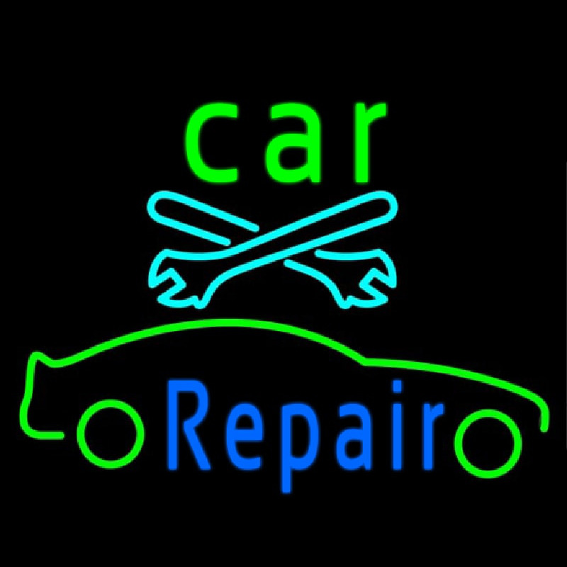 Car Repair Neonskylt