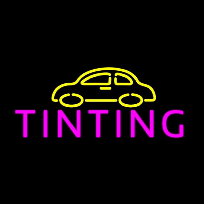 Car Tinting Neonskylt