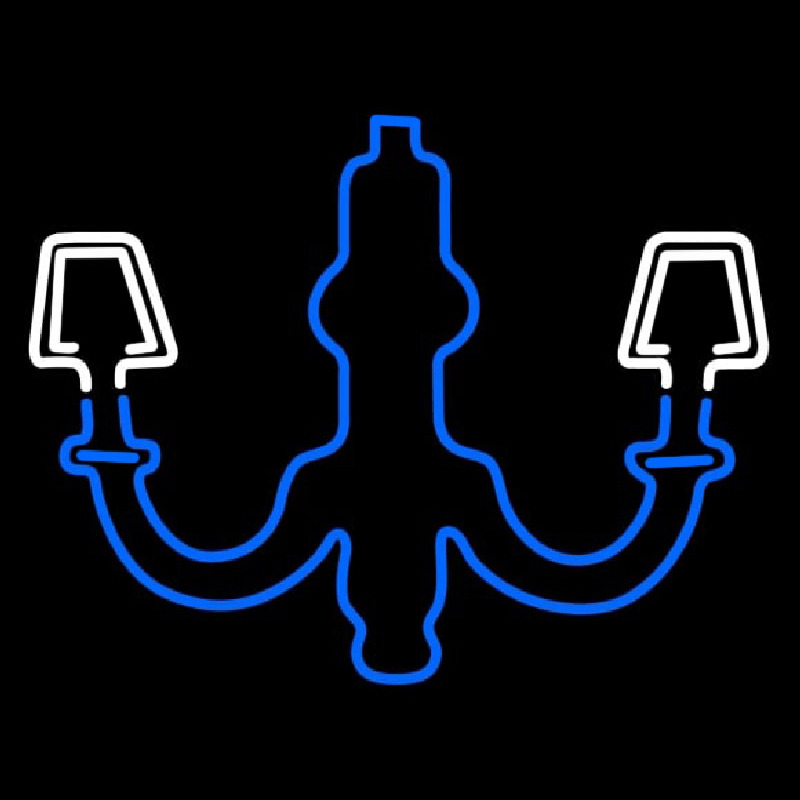 Chandelier Logo Neonskylt