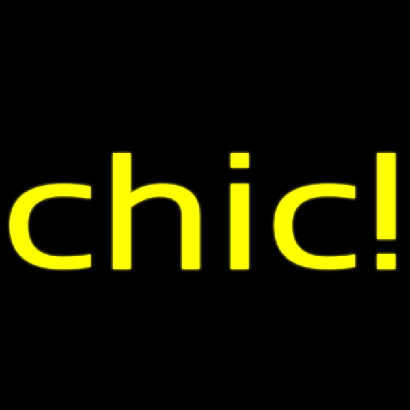 Chic Neonskylt