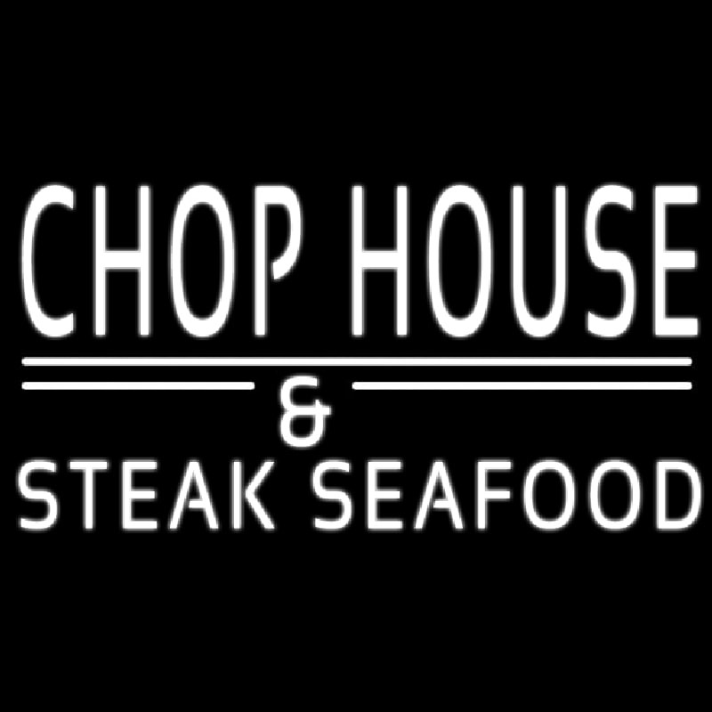 Chophouse And Steak Seafood Neonskylt