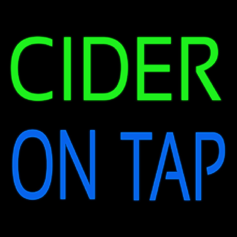 Cider On Tap Neonskylt