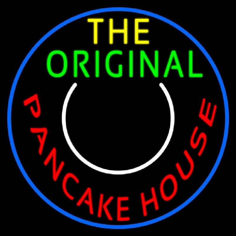 Circle The Original Pancake House Neonskylt