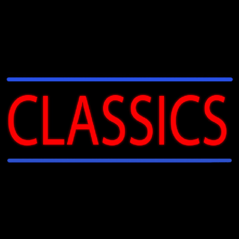 Classics Neonskylt