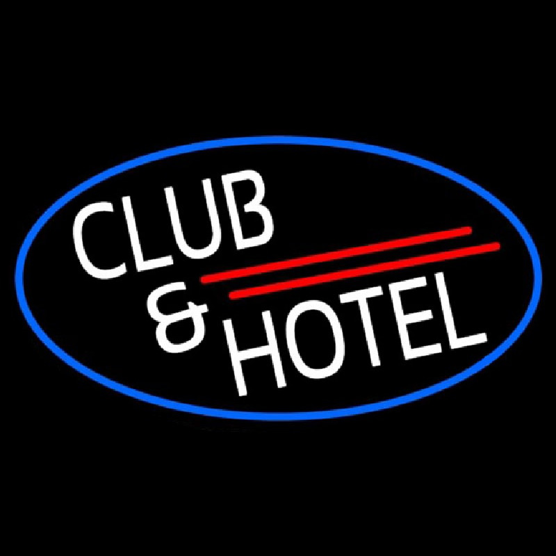 Club And Hotel Bar Neonskylt