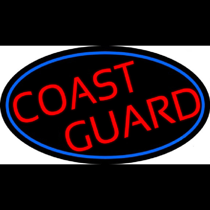 Coast Guard Neonskylt