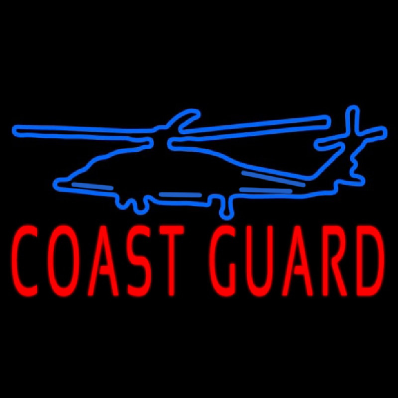 Coast Guard Neonskylt