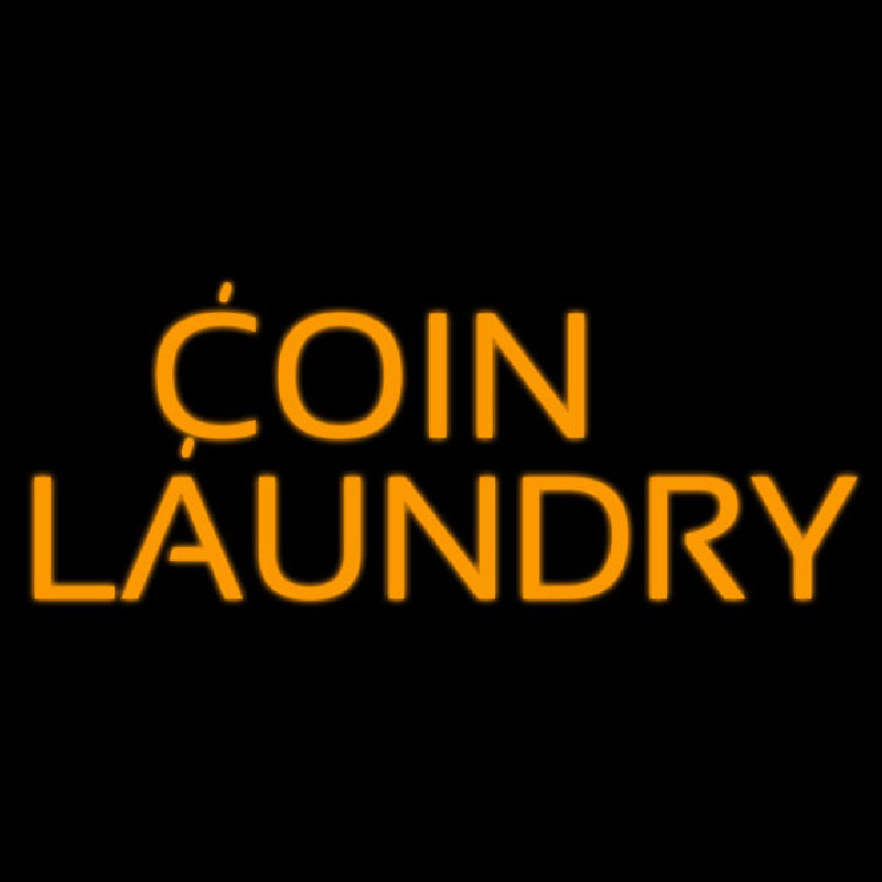 Coin Laundry Neonskylt