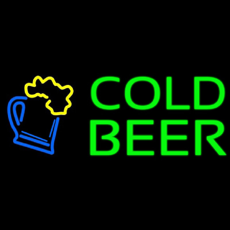 Cold Beer Neonskylt