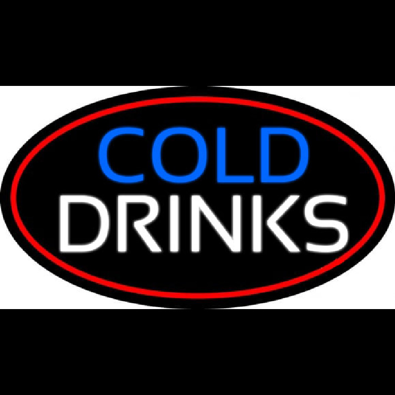 Cold Drinks Neonskylt