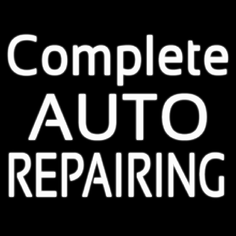 Complete Auto Repairing Neonskylt