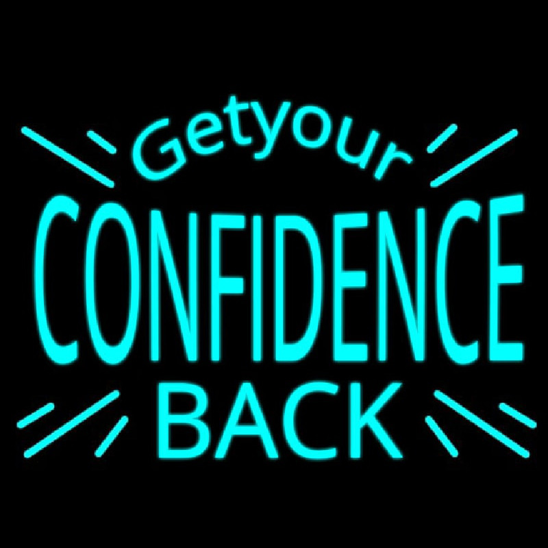 Confidence Neonskylt