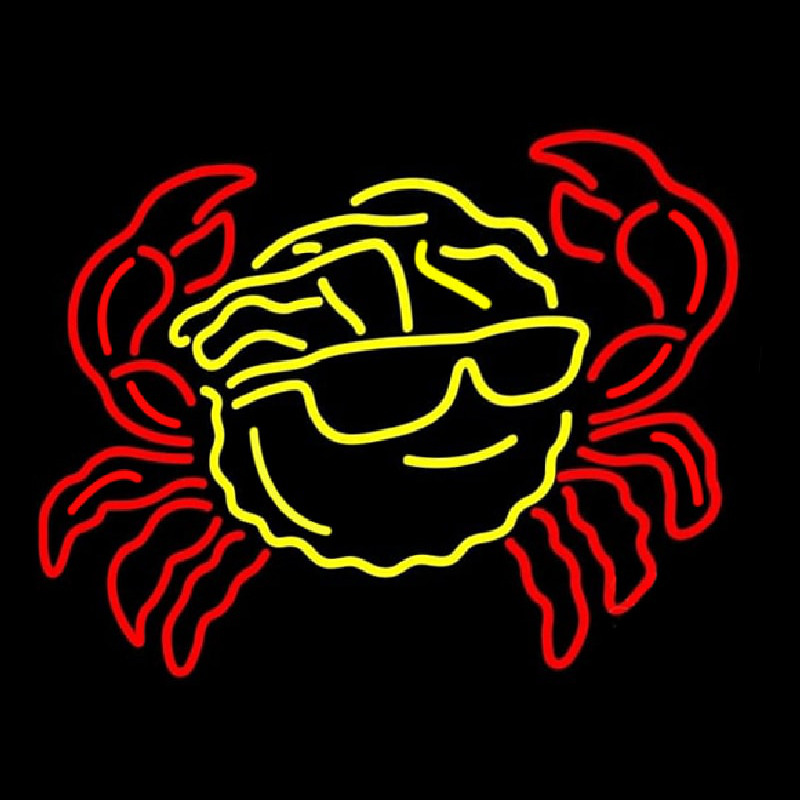 Crab 1 Neonskylt