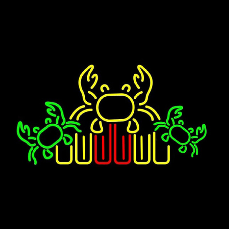Crabs Logo 2 Neonskylt