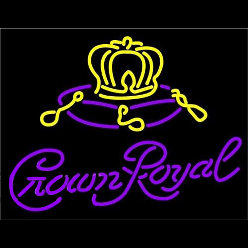 Crown Royal Beer Sign Neonskylt