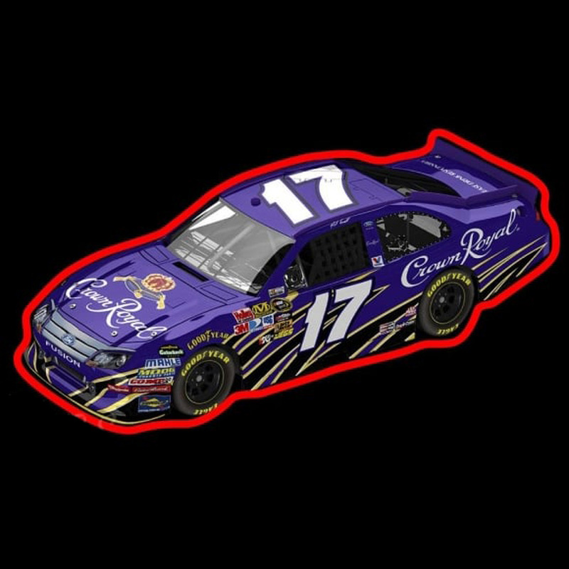 Crown Royal NASCAR Neonskylt