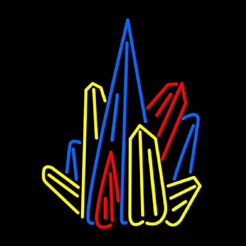 Crystal Prism Neonskylt