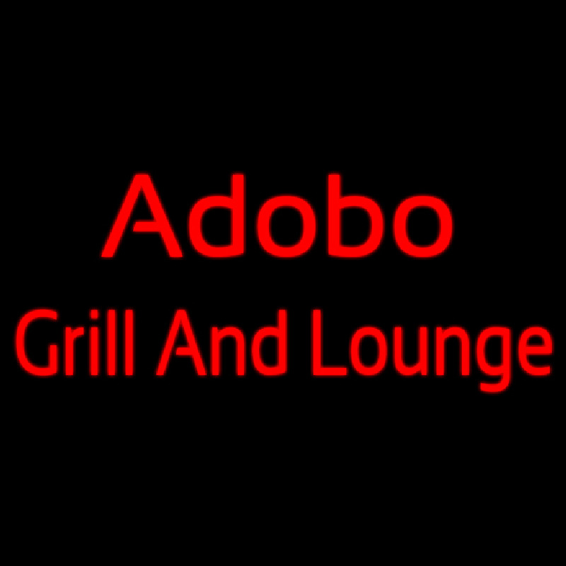 Custom Adobo Grill And Lounge3 Neonskylt