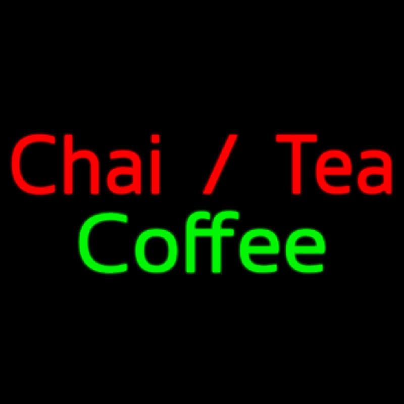 Custom Chai Tea Coffee 1 Neonskylt