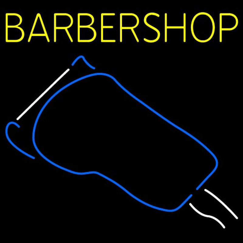 Custom Cologne Barber shop Neonskylt