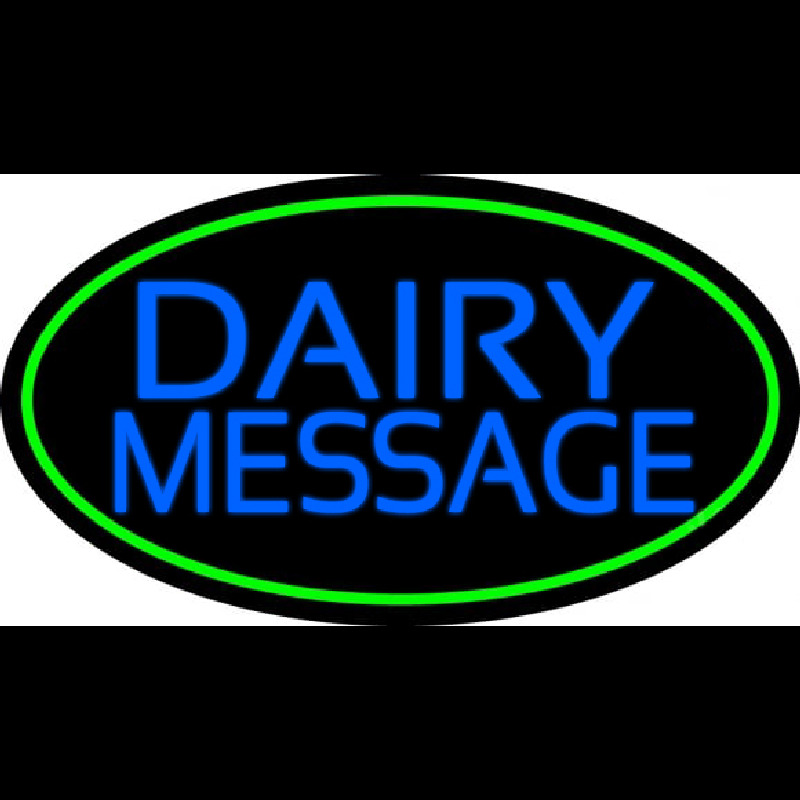 Custom Dairy With Logo Neonskylt