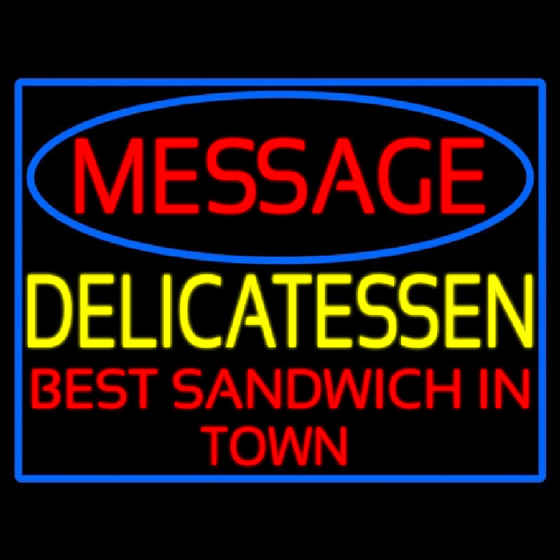 Custom Delicatessen Neonskylt