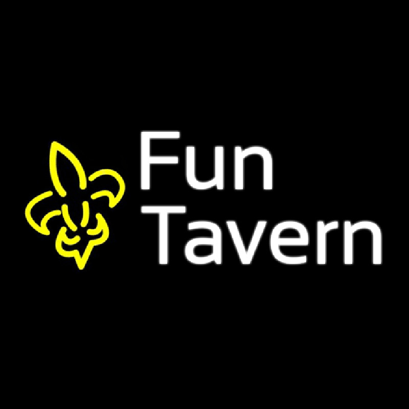 Custom Fun Tavern Logo 1 Neonskylt