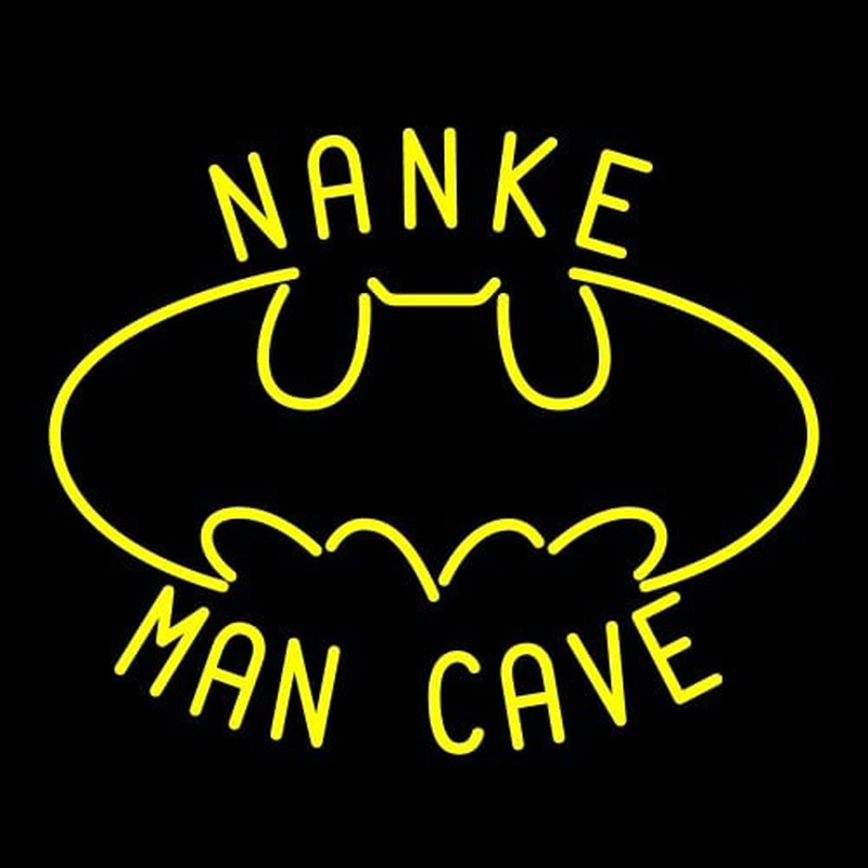 Custom Nanke Mancave Bat Neonskylt